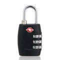 Tourism Luggage Zipper Lock Plastic TSA Code Lock